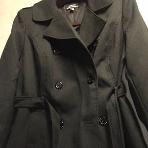 Black Double Breasted Pants Suit